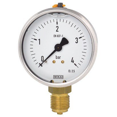 WIKA Model 113.53 Stainless Steel Pressure Gauge