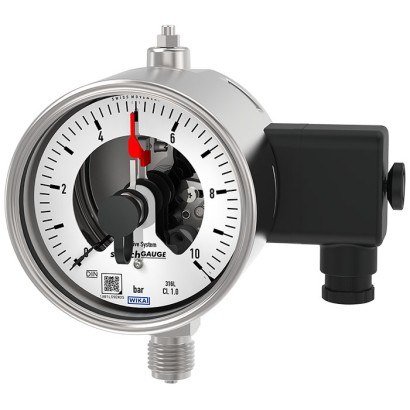 WIKA Model PGS23 Pressure Gauge with Switch Contacts