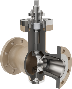 Samson Type 72.3-02 Rotary Plug Valve