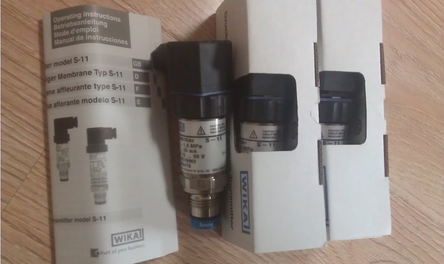 WIKA Model S-11 Pressure Transmitter