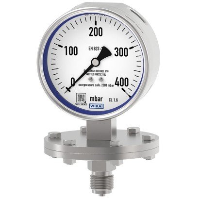 WIKA Models 432.50 and 433.50 Diaphragm Pressure Gauge