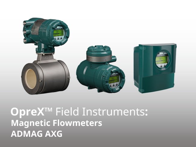 Yokogawa ADMAG AXG magnetic flowmeter