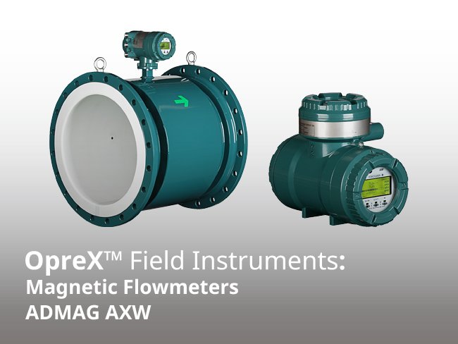Yokogawa ADMAG AXW magnetic flowmeter
