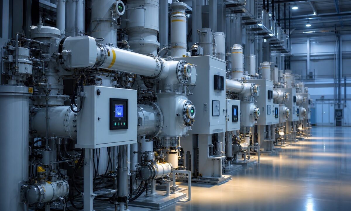 SF6 gas-insulated switchgear monitoring with gas density, pressure and condition instrumentation