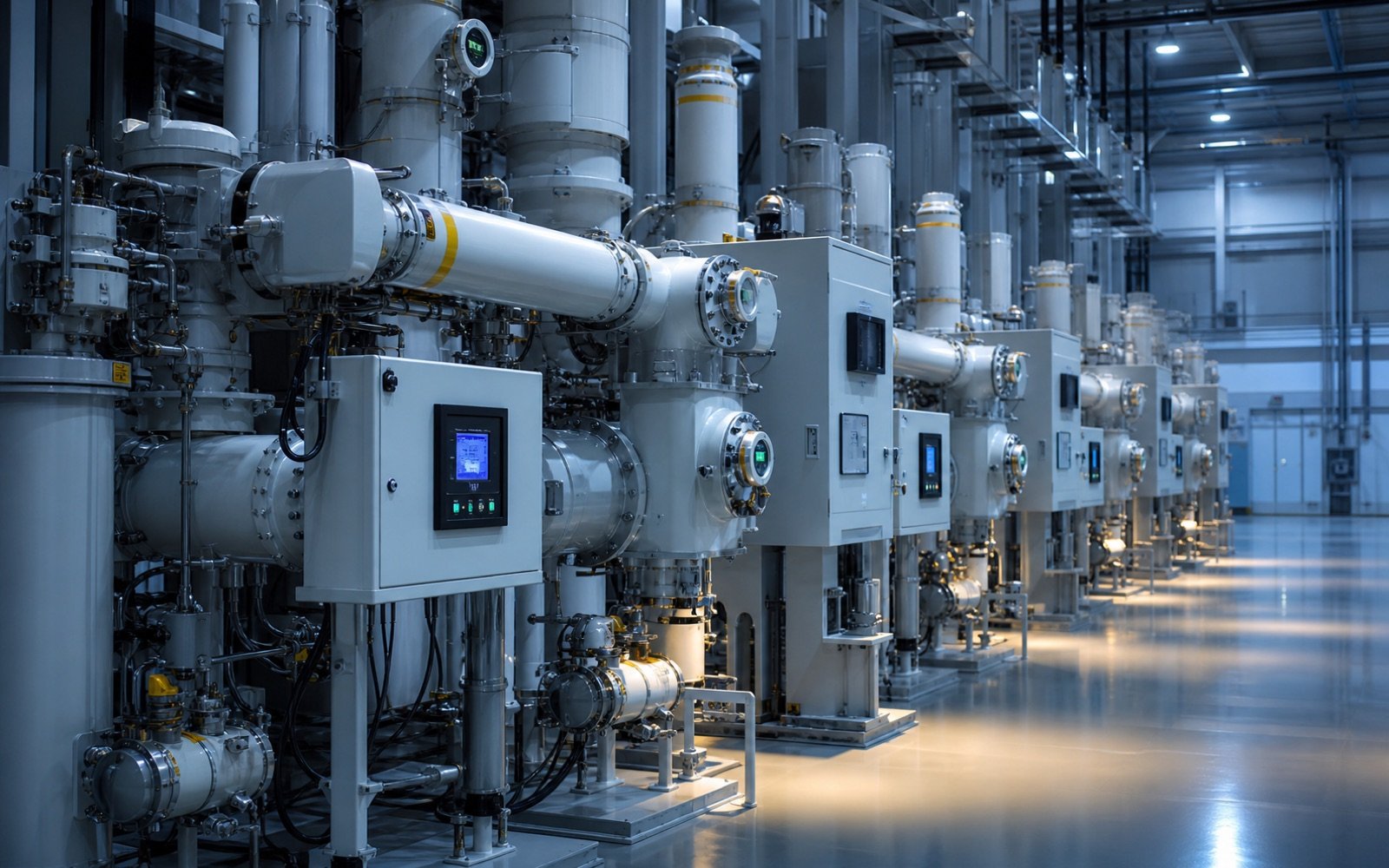 SF6 gas-insulated switchgear monitoring with gas density, pressure and condition instrumentation