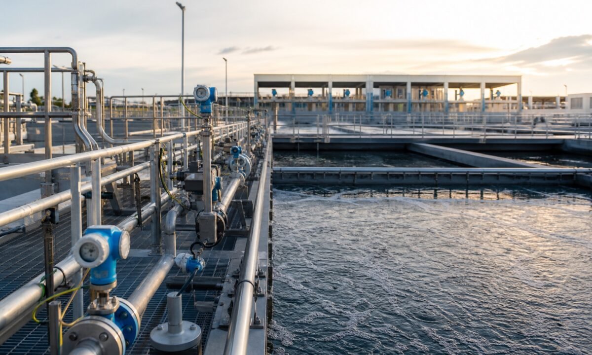 Water and wastewater treatment instrumentation for flow, pressure, level and process control