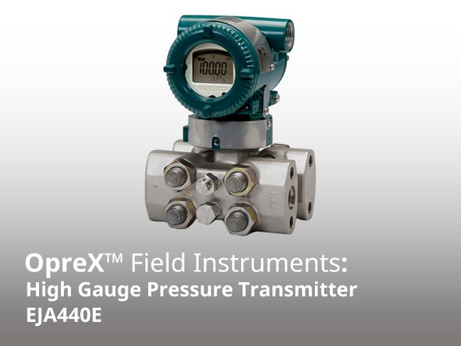 Yokogawa EJA440E High Gauge Pressure Transmitter