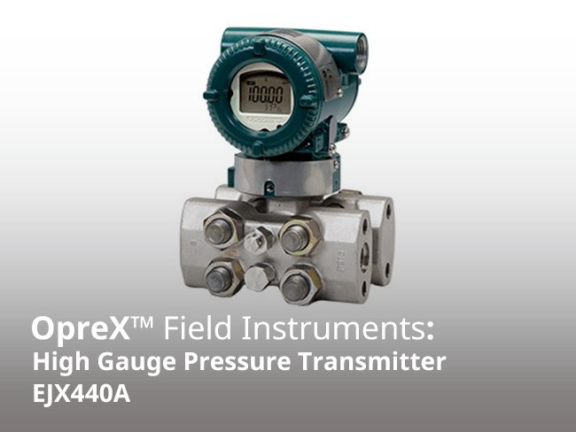 Yokogawa EJX440A High Gauge Pressure Transmitter