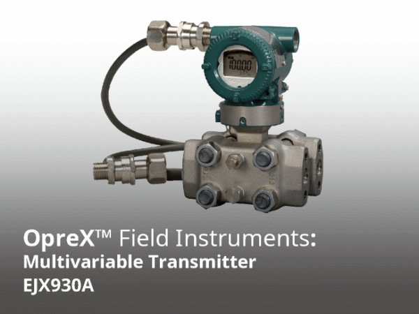 Yokogawa EJX930A High Static Pressure Multivariable Transmitter